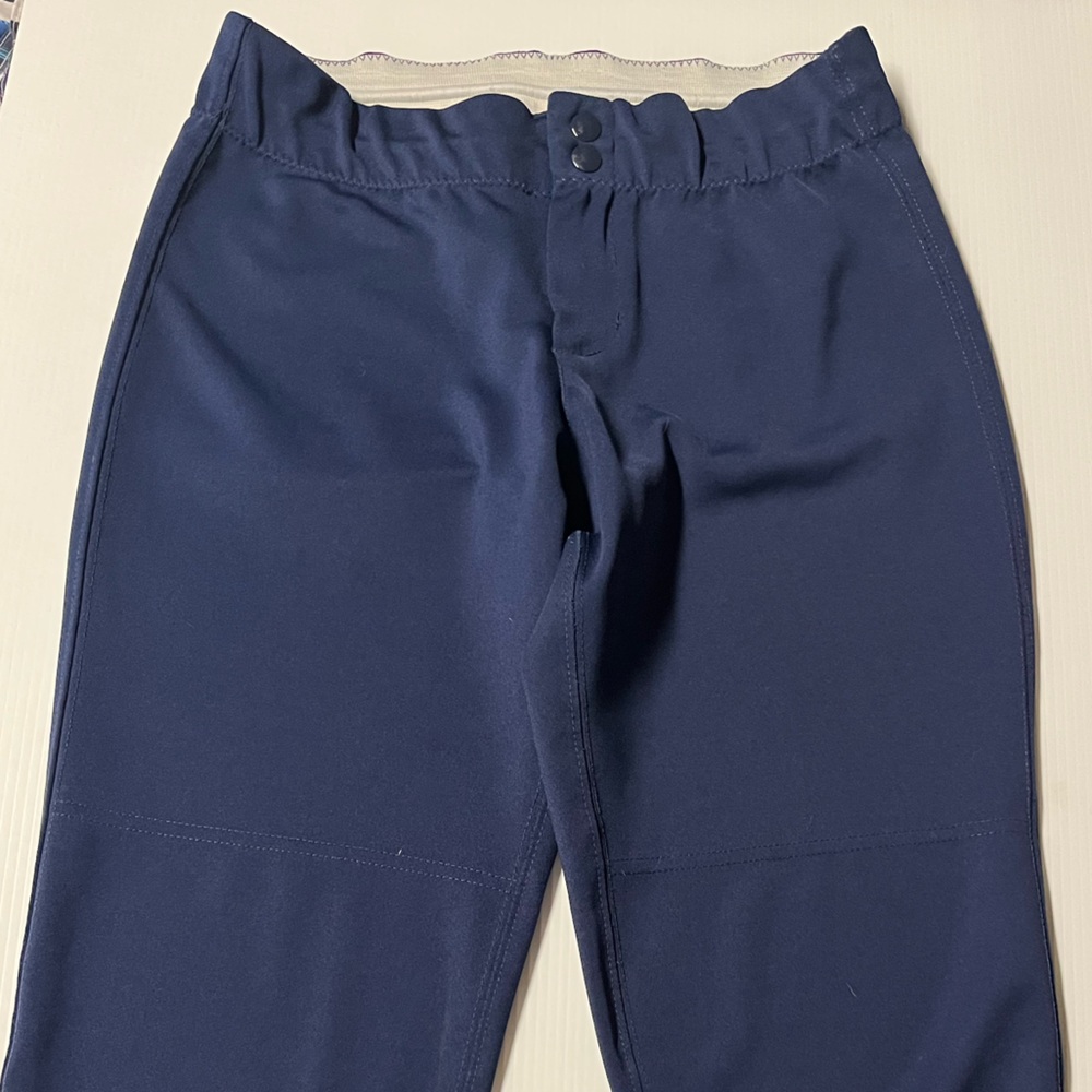 Intensity brand women’s softball pants.  Navy blue, medium. Great used condition